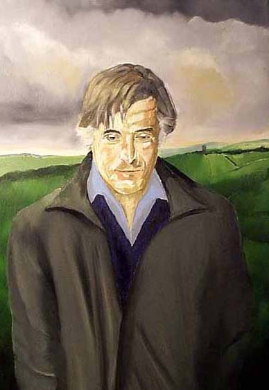 Ted Hughes by Reginald Gray