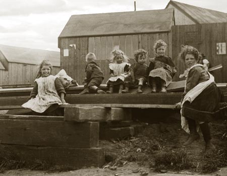 Dawson City children