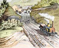 Hebden Bridge Railway Station in the 19th century