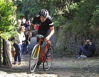 CYCLE UP THE BUTTRESS