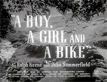 A Boy, A Girl and A Bike