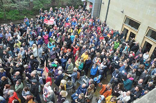 Jeremy Corby in Hebden Bridge