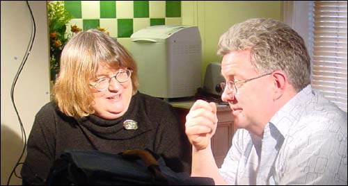 Elaine Connell and Ian McMillan