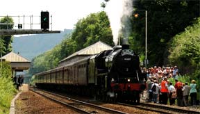 Steam comes to Hebden Bridge